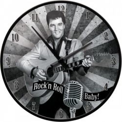 Ceas de perete - Elvis Presley - Ø31 cm